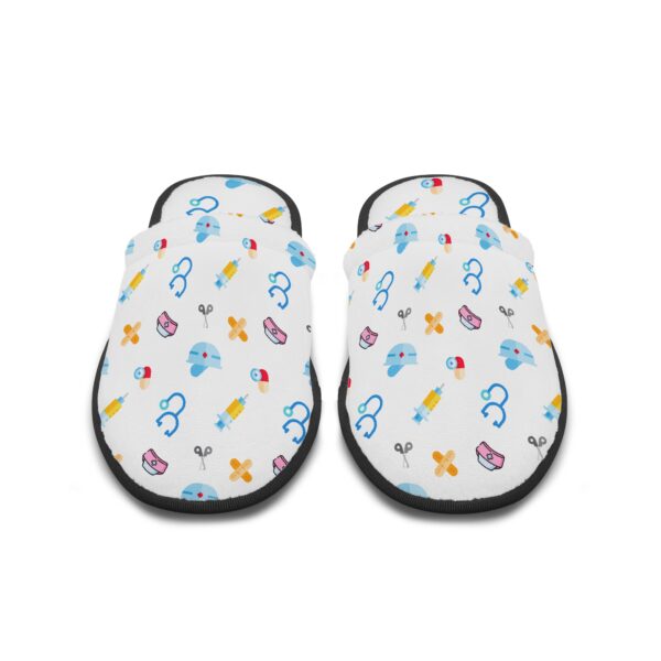 Personalized Nurse Cotton Slippers