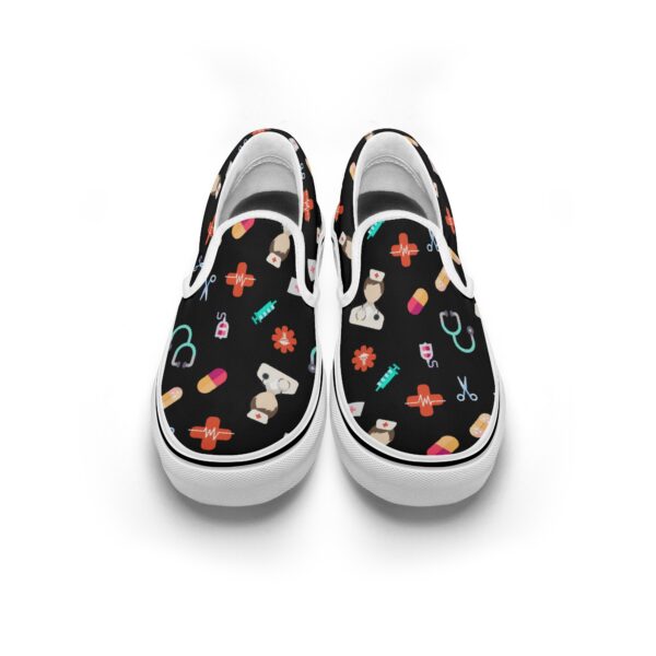 Personalized Nurse Slip-On Shoes