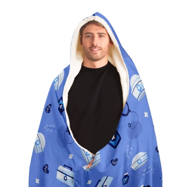 Hooded Blanket For Nurses