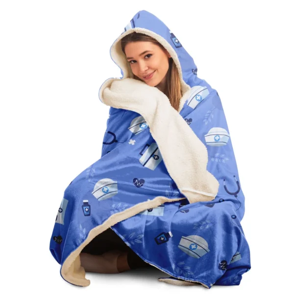 Hooded Blanket For Nurses