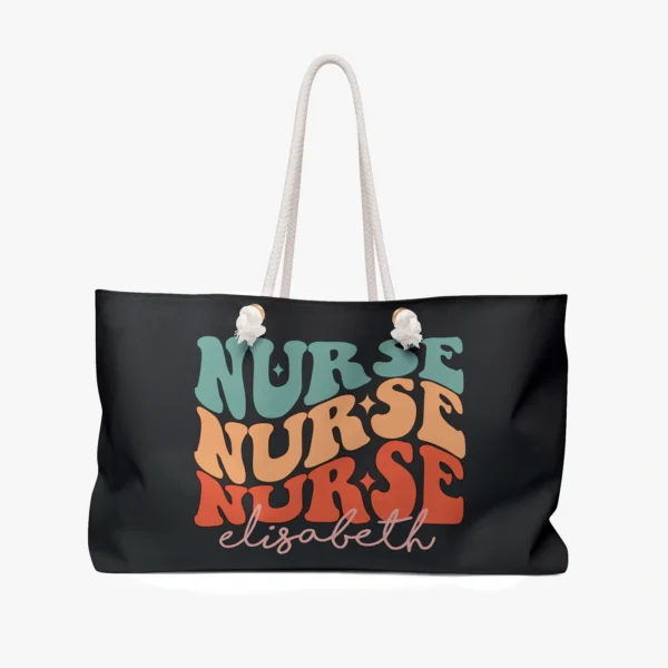 Custom Nurse Weekender Bag