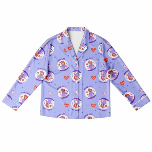 Nurse Themed Satin Pajamas