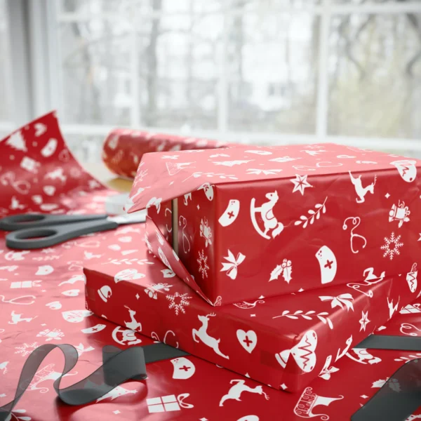 Nurse Christmas Gift Wrapping Paper