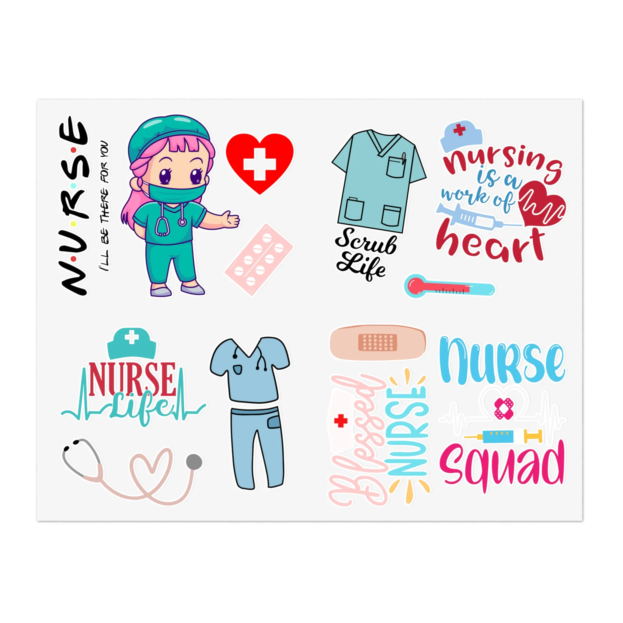 Nursing Stickers for Sale  Medical stickers, Nurse stickers, Doctor  stickers
